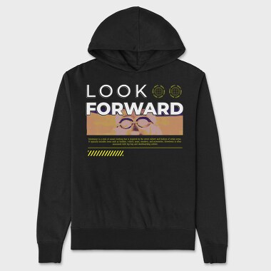 Look Forward, Unisex Men's Hoodie