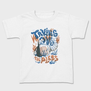 Robot Invasion 01, Kids' T-Shirt