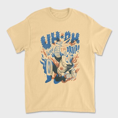 Robot Invasion 03, Unisex Men's T-Shirt