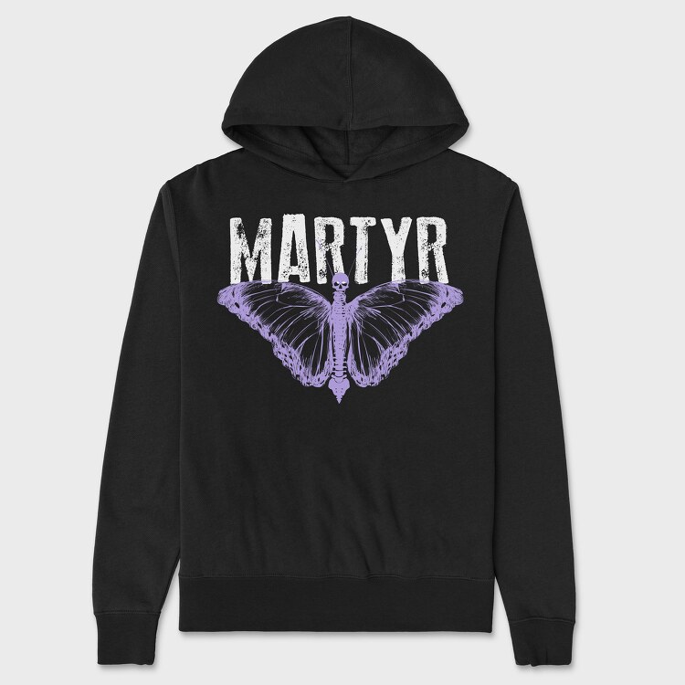 Martyr, Unisex Men's Hoodie