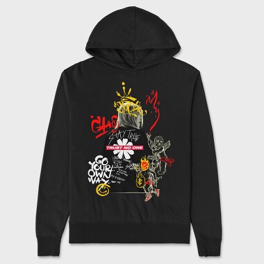 Stay True, Unisex Men's Hoodie