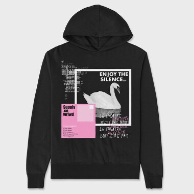 Enjoy the Silence, Unisex Men's Hoodie