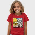 Burning Heart, Kids' T-Shirt