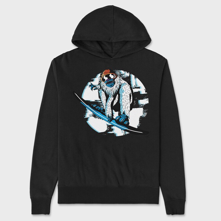 Snowboard Yeti, Унисекс Мъжко Суичър