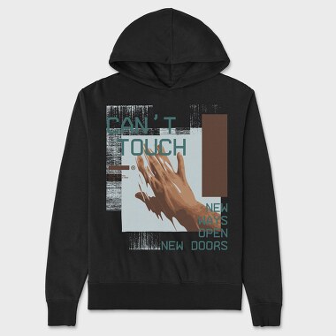 New Ways Open New Doors, Unisex Men's Hoodie