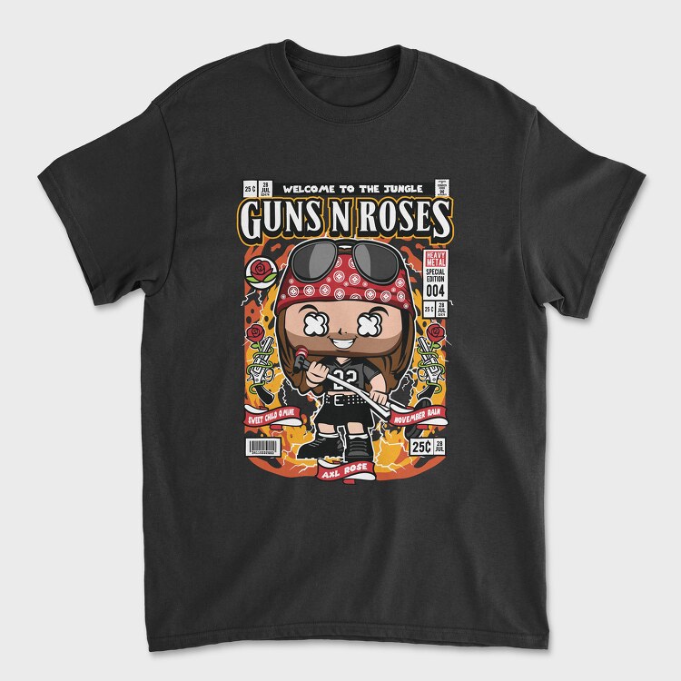 Axl Rose, Unisex Men's T-Shirt