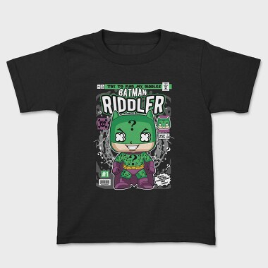 Batman Riddler, Kids' T-Shirt