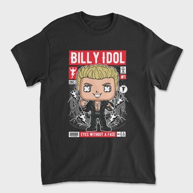 Billy Idol, Unisex Men's T-Shirt
