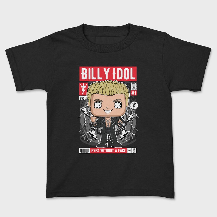 Billy Idol, Kids' T-Shirt