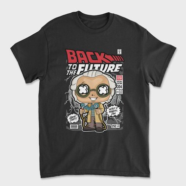 Dr Emmett Brown, Unisex Men's T-Shirt