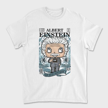 Einstein, Unisex Men's T-Shirt