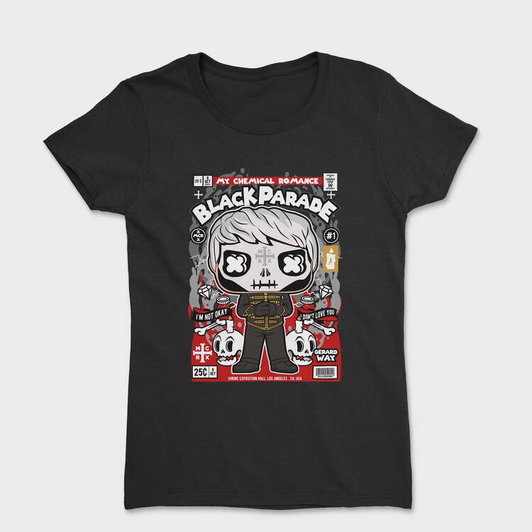Gerard Way Black Parade, Дамска Тениска