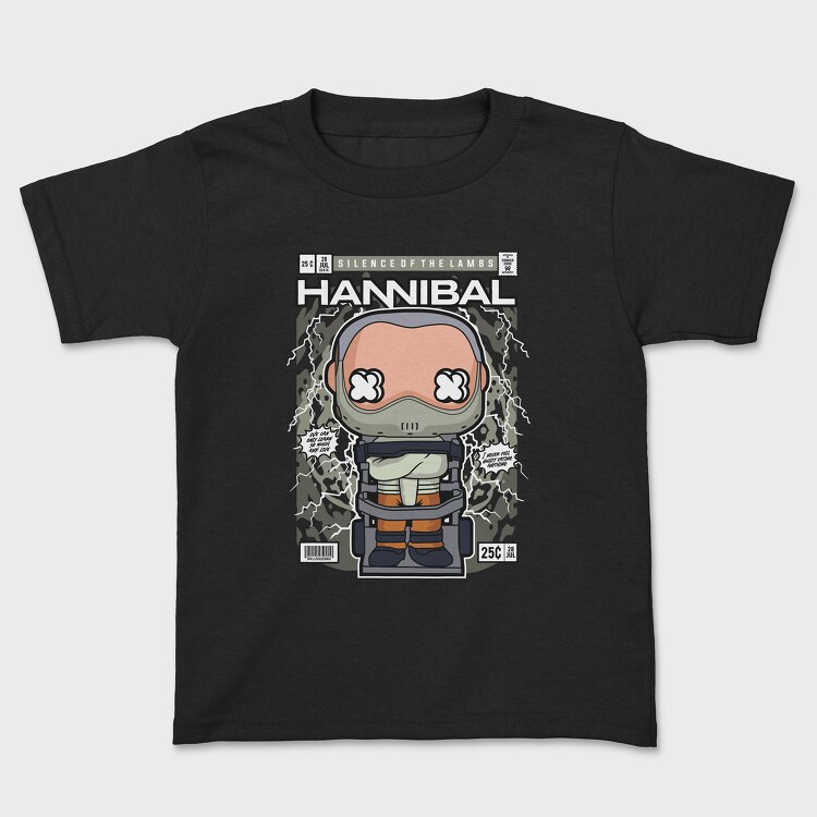 Hannibal Lector Silence Of The Lambs, Kids' T-Shirt
