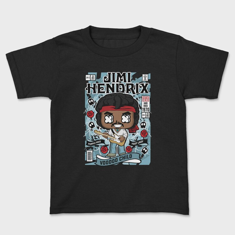 Jimmy Hendrix, Kids' T-Shirt