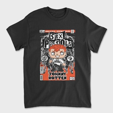 Johnny Rotten Sex Pistols, Unisex Men's T-Shirt