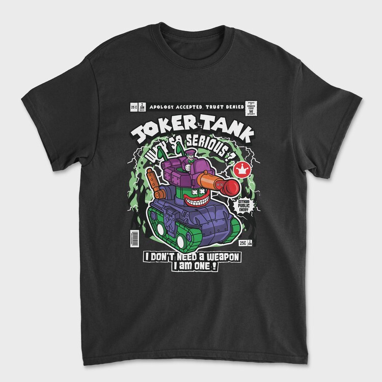 Joker Tank, Unisex Men's T-Shirt