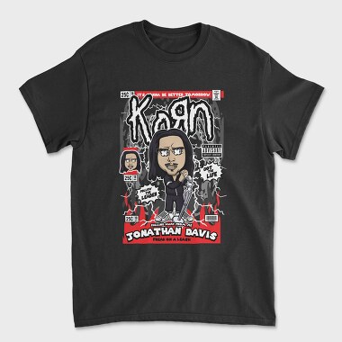 Jonathan Davis KoRn, Unisex Men's T-Shirt