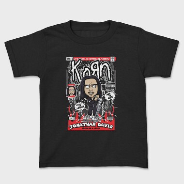 Jonathan Davis KoRn, Kids' T-Shirt