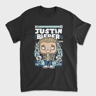 Justin Bieber, Unisex Men's T-Shirt