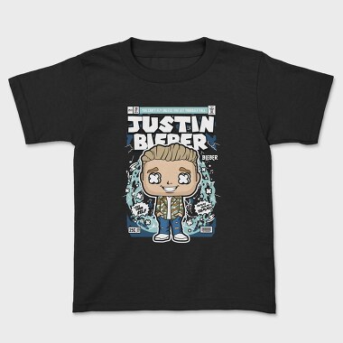Justin Bieber, Kids' T-Shirt