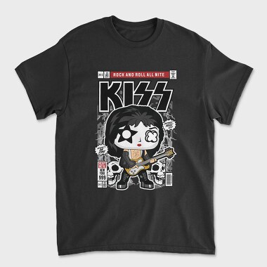 Kiss, Unisex Men's T-Shirt