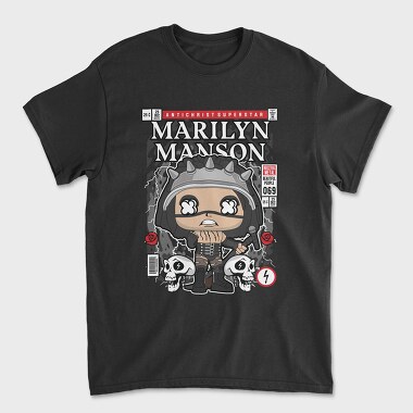 Marilyn Manson, Unisex Men's T-Shirt