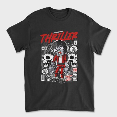 Michael Jakson Zombie, Unisex Men's T-Shirt