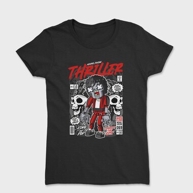 Michael Jakson Zombie, Women's T-Shirt