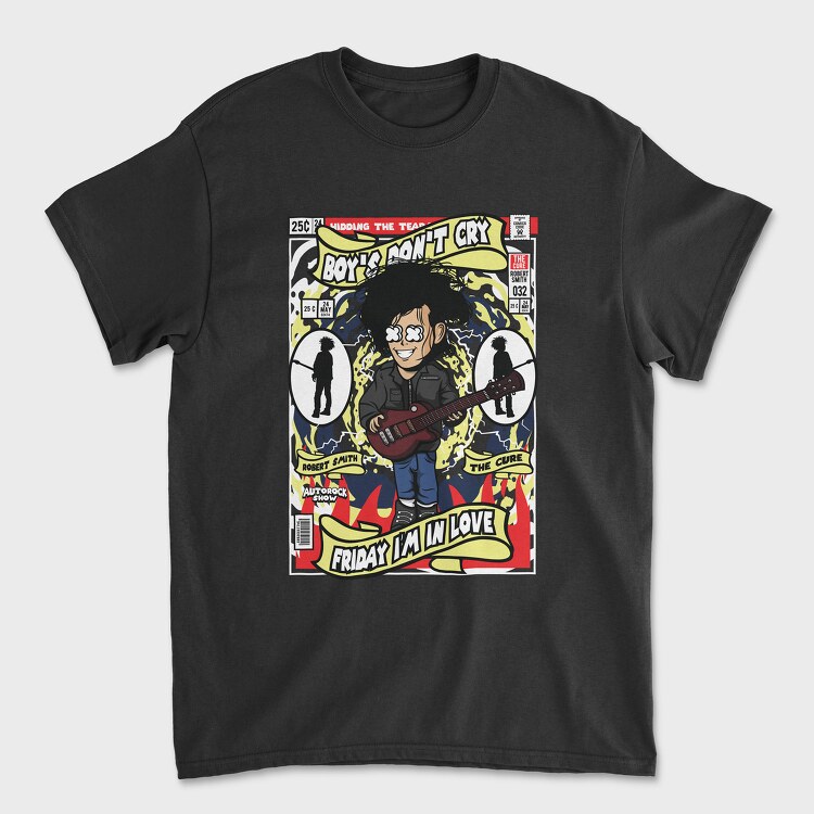 Robert Smith The Cure, Unisex Men's T-Shirt