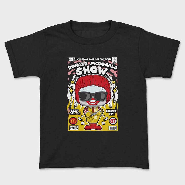 Ronald Mcdonald, Kids' T-Shirt