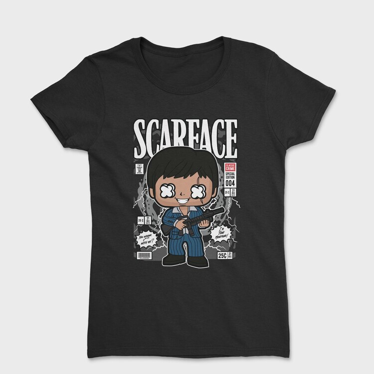 Scarface Tony Montana, Дамска Тениска