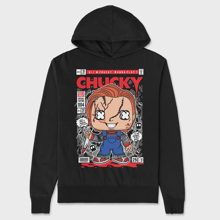 Chucky, Unisex Men's Hoodie