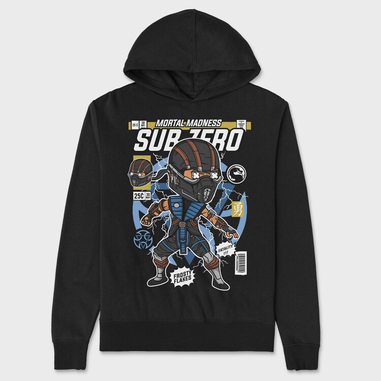 Sub Zero, Unisex Men's Hoodie