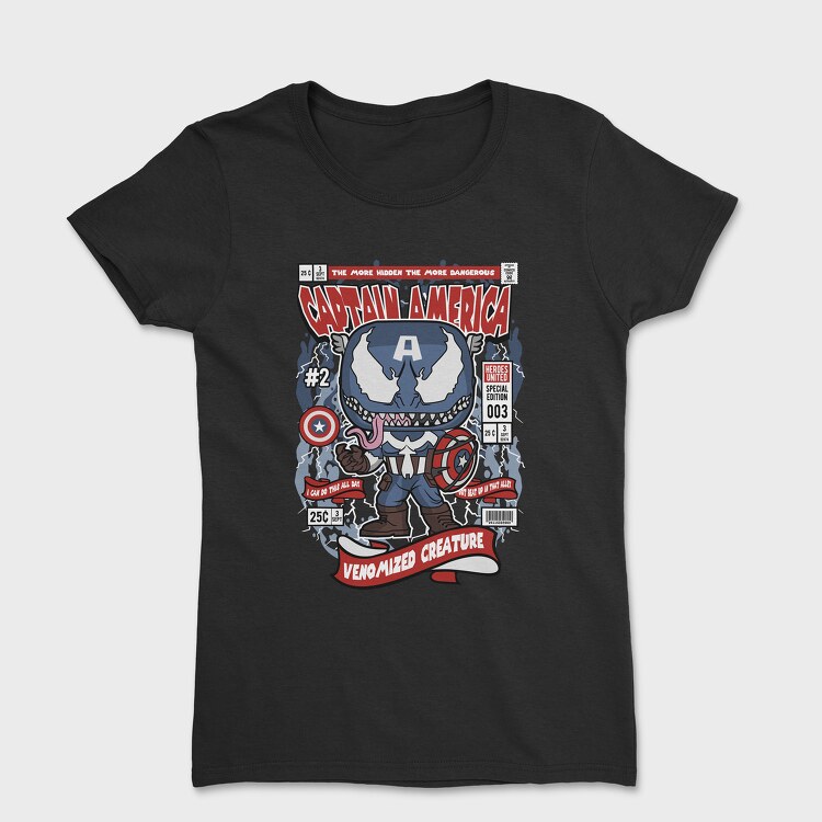 Venom Captain America, Дамска Тениска
