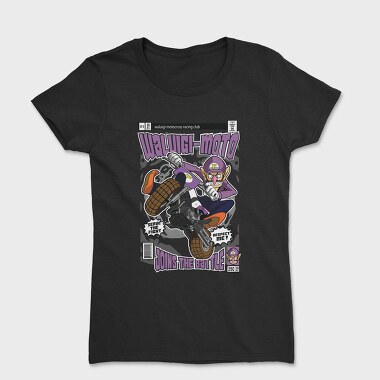 Waluigi Motocross, Women's T-Shirt