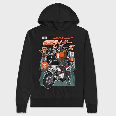 Kamen Rider Motorcycle, Unisex Men's Hoodie