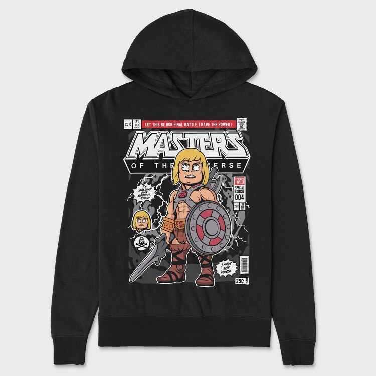 Heman, Unisex Men's Hoodie
