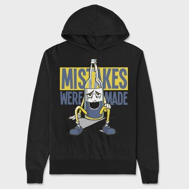 Mistakes Were Made, Unisex Men's Hoodie