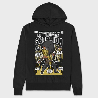Scorpion, Unisex Men's Hoodie