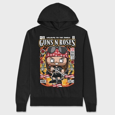 Axl Rose, Unisex Men's Hoodie