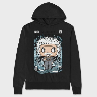 Einstein, Unisex Men's Hoodie