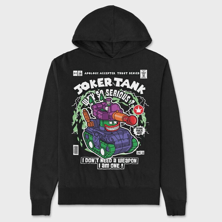 Joker Tank, Унисекс Мъжко Суичър