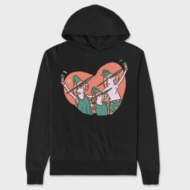 Ponie Cocktails, Unisex Men's Hoodie