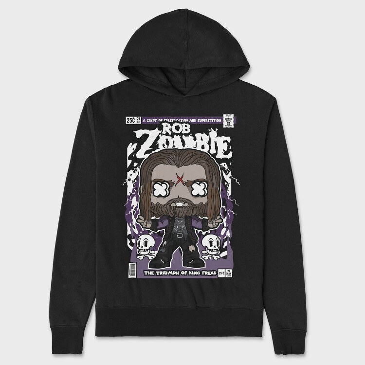 Rob Zombie, Unisex Men's Hoodie