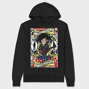 Robert Smith The Cure, Unisex Men's Hoodie