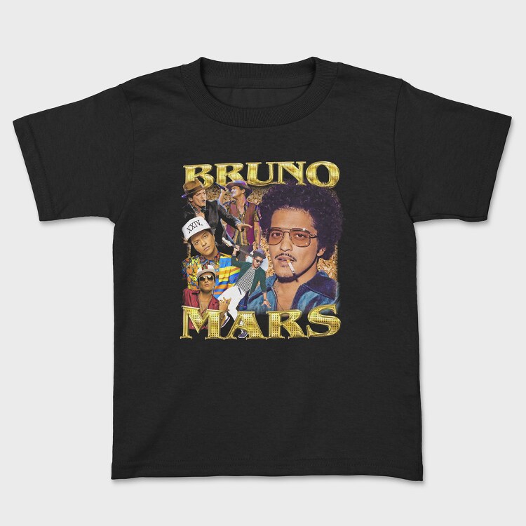 Bruno Mars, Kids' T-Shirt
