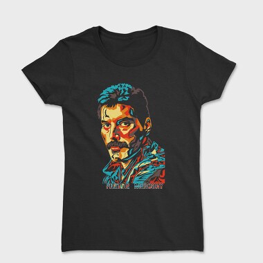 Freddie Mercury, Women's T-Shirt