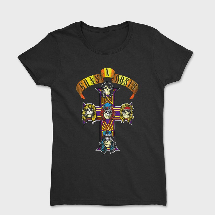 Guns N Roses 5, Women's T-Shirt