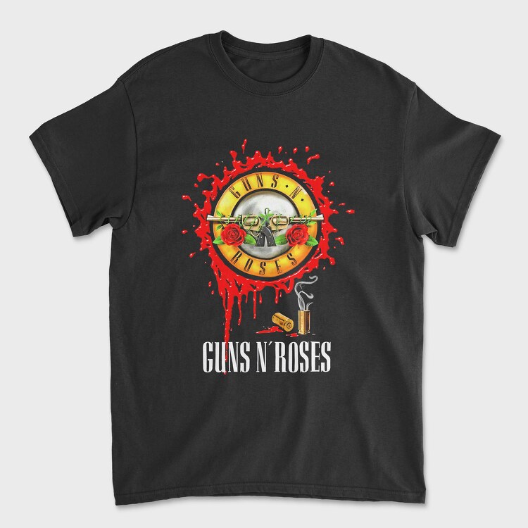 Guns N Roses, Унисекс Мъжка Тениска
