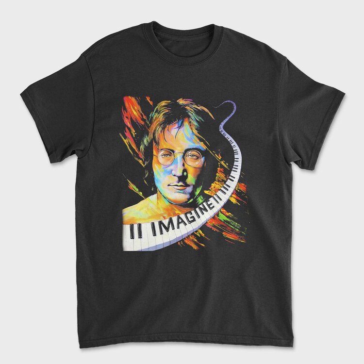John Lennon, Unisex Men's T-Shirt
